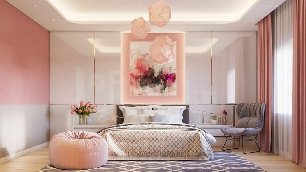 How to Style Your Bedroom With Blush Pink