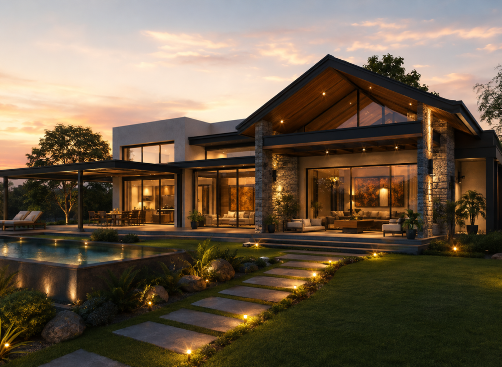 How BVM INTSOL Designed and Executed a Premium Farmhouse Project