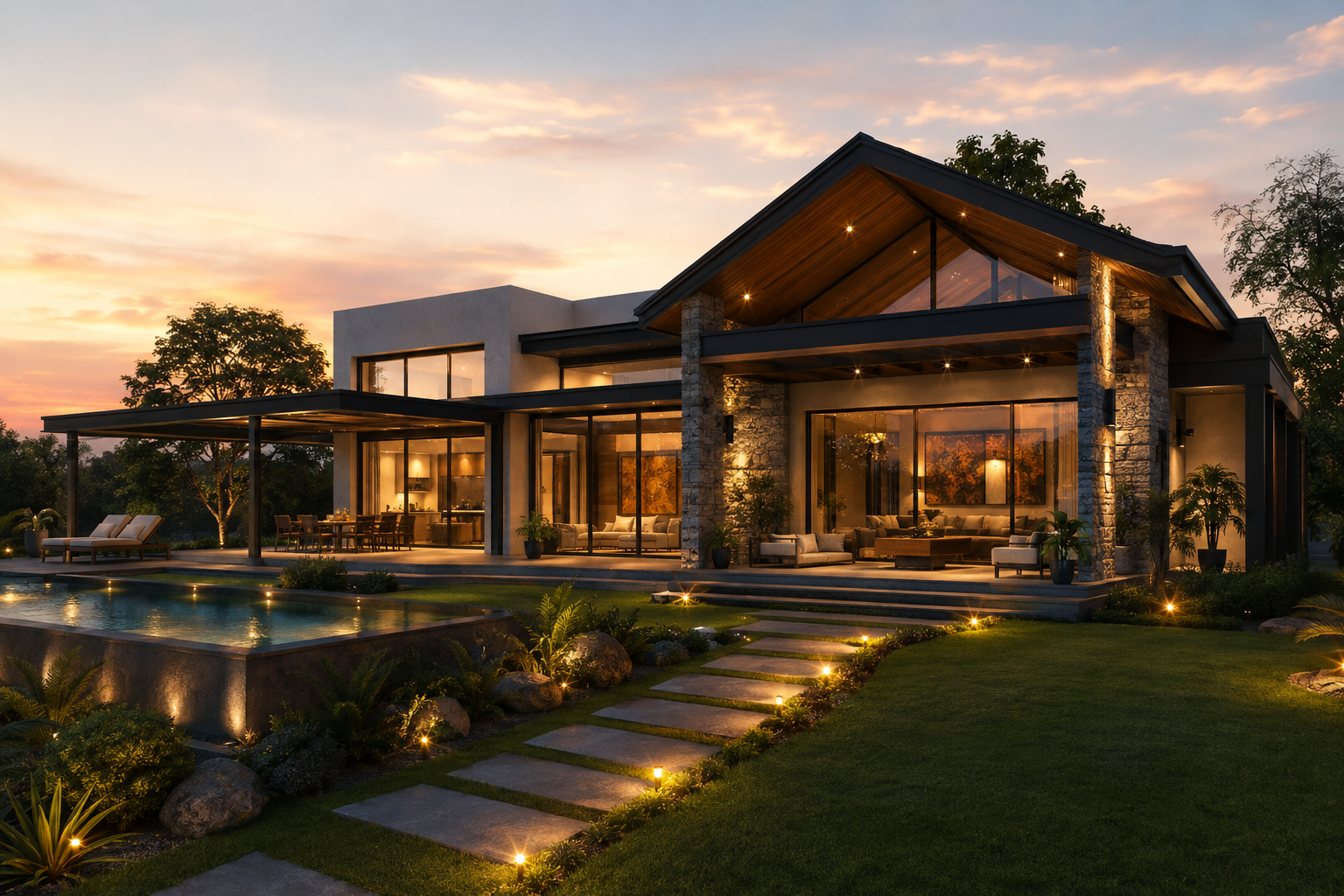 How BVM INTSOL Designed and Executed a Premium Farmhouse Project